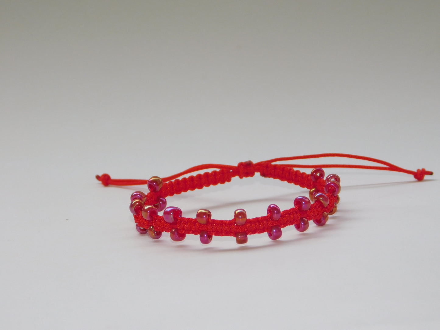 Red wine shiny bracelets| Gift ideas| BFF| Nylon Bracelets | Waterproof