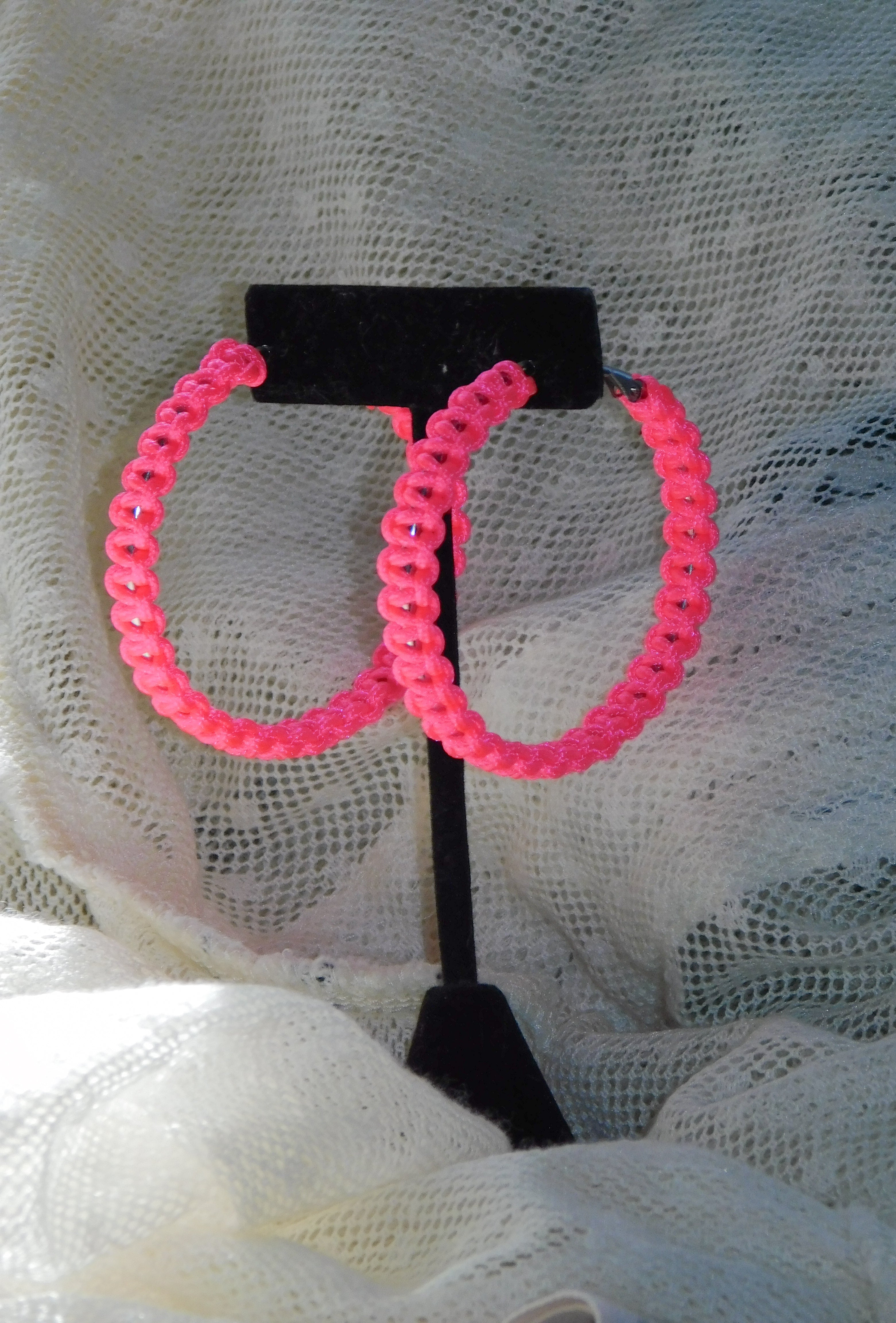 Rosa Mexicano Nudo Plano Hoops