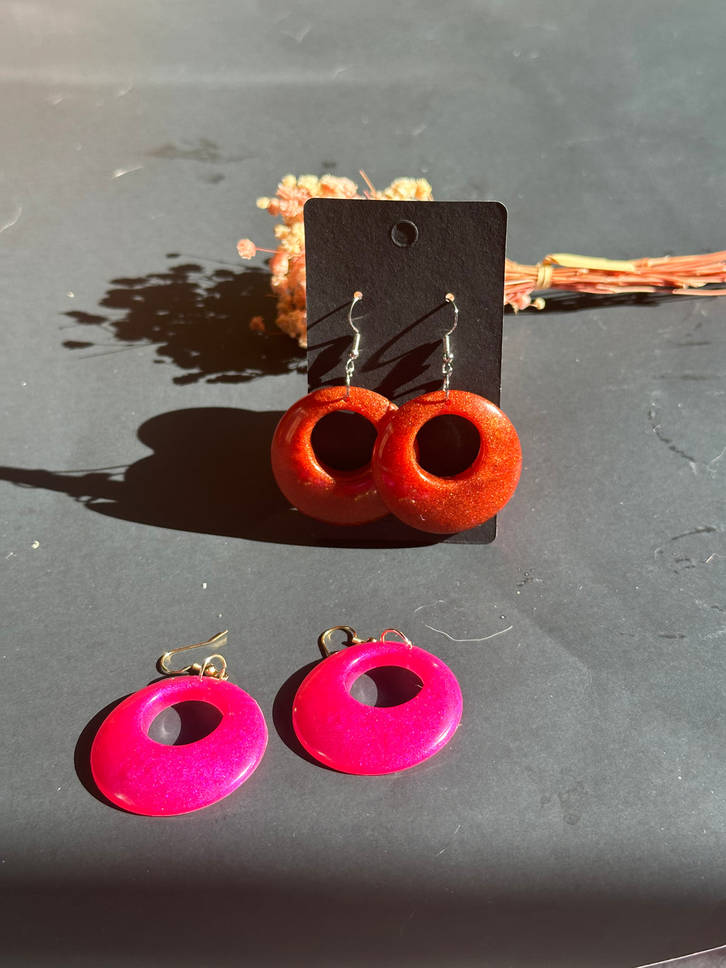 Hoops Valentine's Earrings
