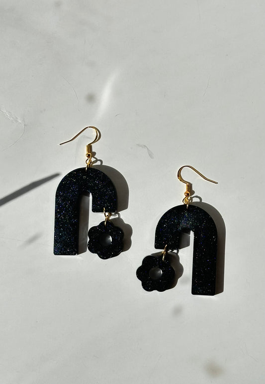 Hook Resin Earrings