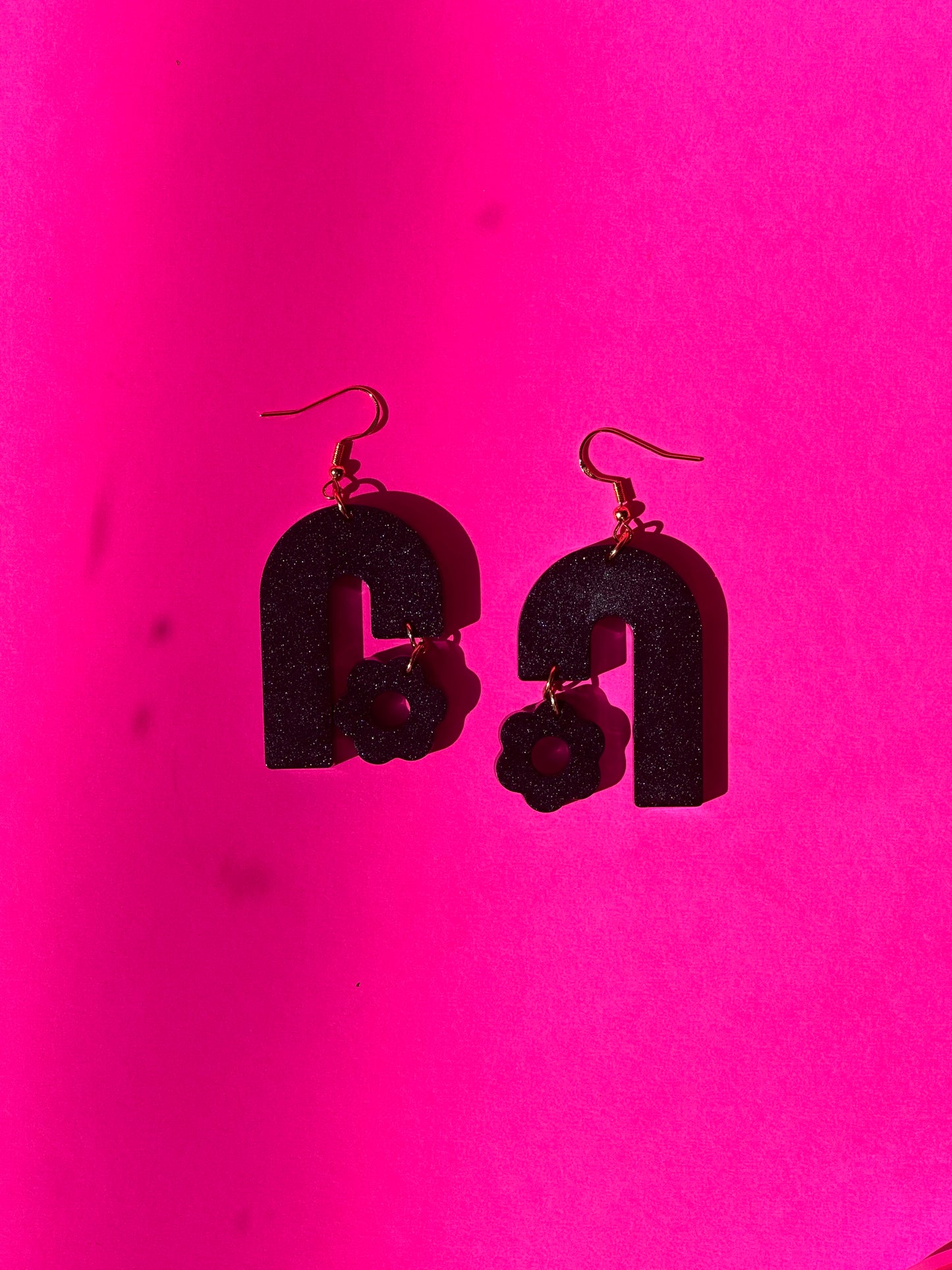 Hook Resin Earrings