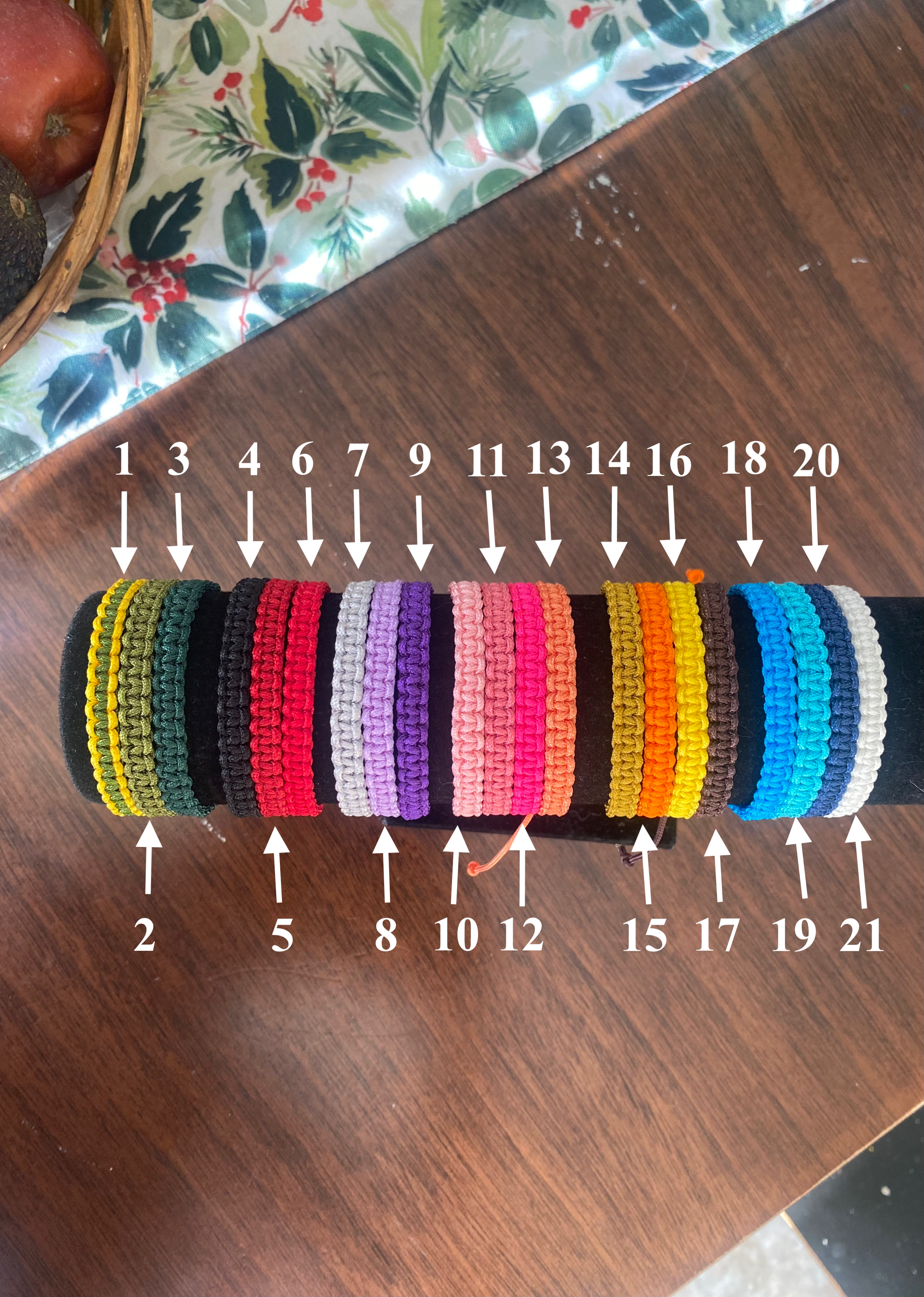 Classic Handmade Bracelets| Gift ideas| BFF| Nylon Bracelets | Waterproof
