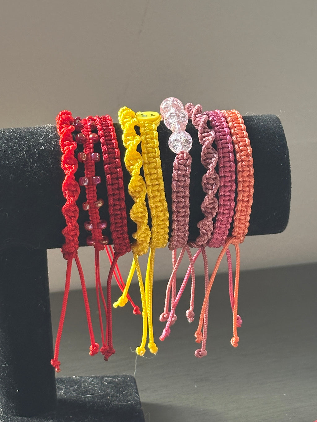 Happy Vibes 9 Pack Bracelet Bundle