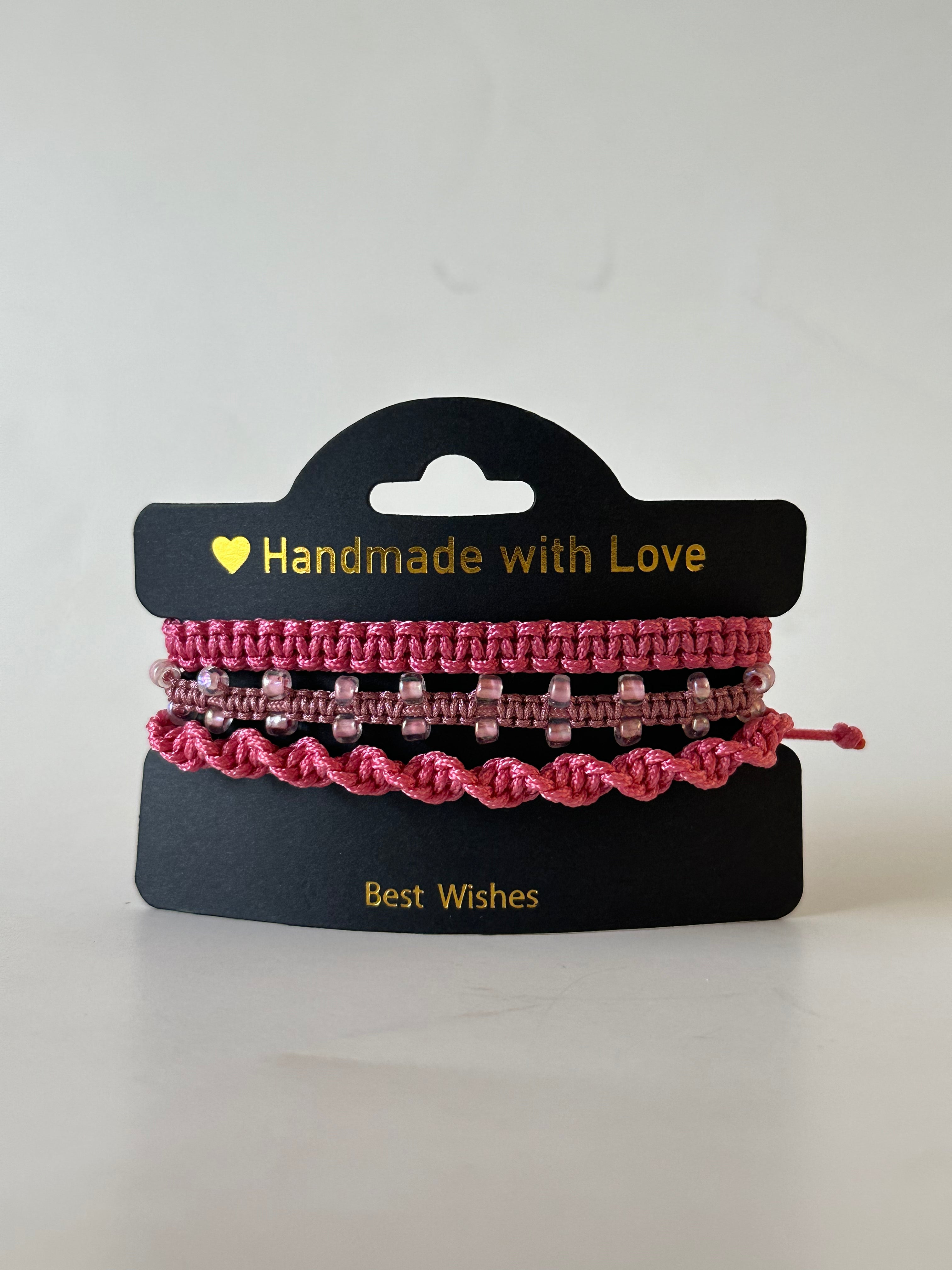 Palo de Rosa Bracelet Small Beads Set